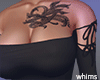Shay Black Tats Set