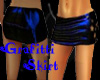 Grafitti Skirt Blue