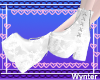 Wyn | Lace Boots White