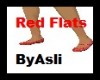(Asli) red Flat