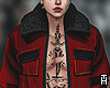 Red Jacket + Tattoo.