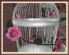 Vintage Rose Birdcage