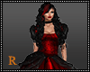 Witch Gown Red&Black