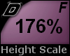 D► Scal Height*F*176%