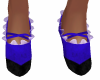 Blue Empire Slippers