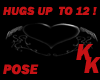 (KK)HUGS POSE 4 UP TO 12