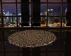 Round Fur Rug
