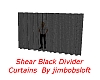 Black Divider Curtains 1