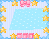Baby Blue kawai Rug