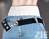 Ripped and Baggy Blue