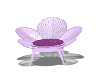 Purple Kids Flower Chair