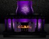 Purple Haven Fireplace
