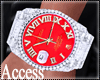A. Luxury Red Watch