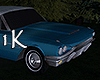 !1K Classic Blue Car
