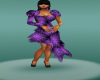 jupe corset purple