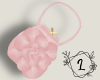 L. Floral purse pink