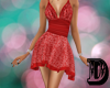 D Red Spring Dress