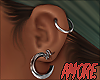 $ Silver Sexy Earrings