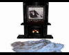 Gothic Vampire fireplace