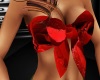 Red Rose Bow