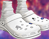 White Crocs