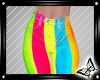 !! Rainbow Vomit Jeans