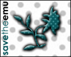 [E] Marla Flower Sticker