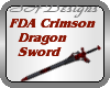 Crimson Dragon Sword Fem