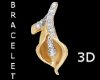 CA 3D Gold/Diamond Brace