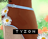 TY-Spring Wedges Blue