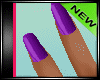 Leanna Purple Nails