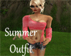 Summer Outfit Red