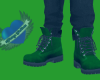 Fall Boots, Green M