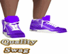 D. Purple Sneakers #Qlty