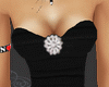 [M1105] Black Tiara Gown