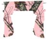 pink mossy oak curtains