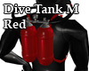 Dive Tank M Red