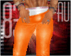 *P* Orange sport pants