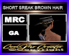 SHORT SREAK BROWN HAIR