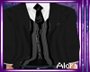 (A) Black 3PC Suit
