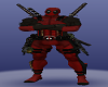 Deadpool Halloween Costumes Katanas Swords Animated Male Outfits