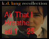 AirThat I Breathe
