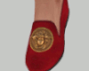 Versace Loafers Red