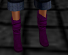 purple cow girl boots
