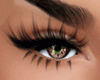 Natural eyes.