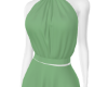 Soft green dress