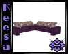 Purple Poseless Couch