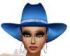 Cowboy Hat Blue (F)