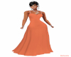 Orange Pixma Gown