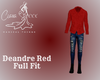 Deandre Red Full Fit